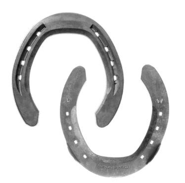 Mustad Alu Equi-Librium Achterijzer